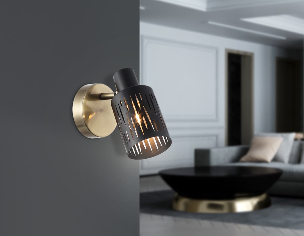 TR8667 BK/SB чёрный/бронза E14 max 60W 180*100*150