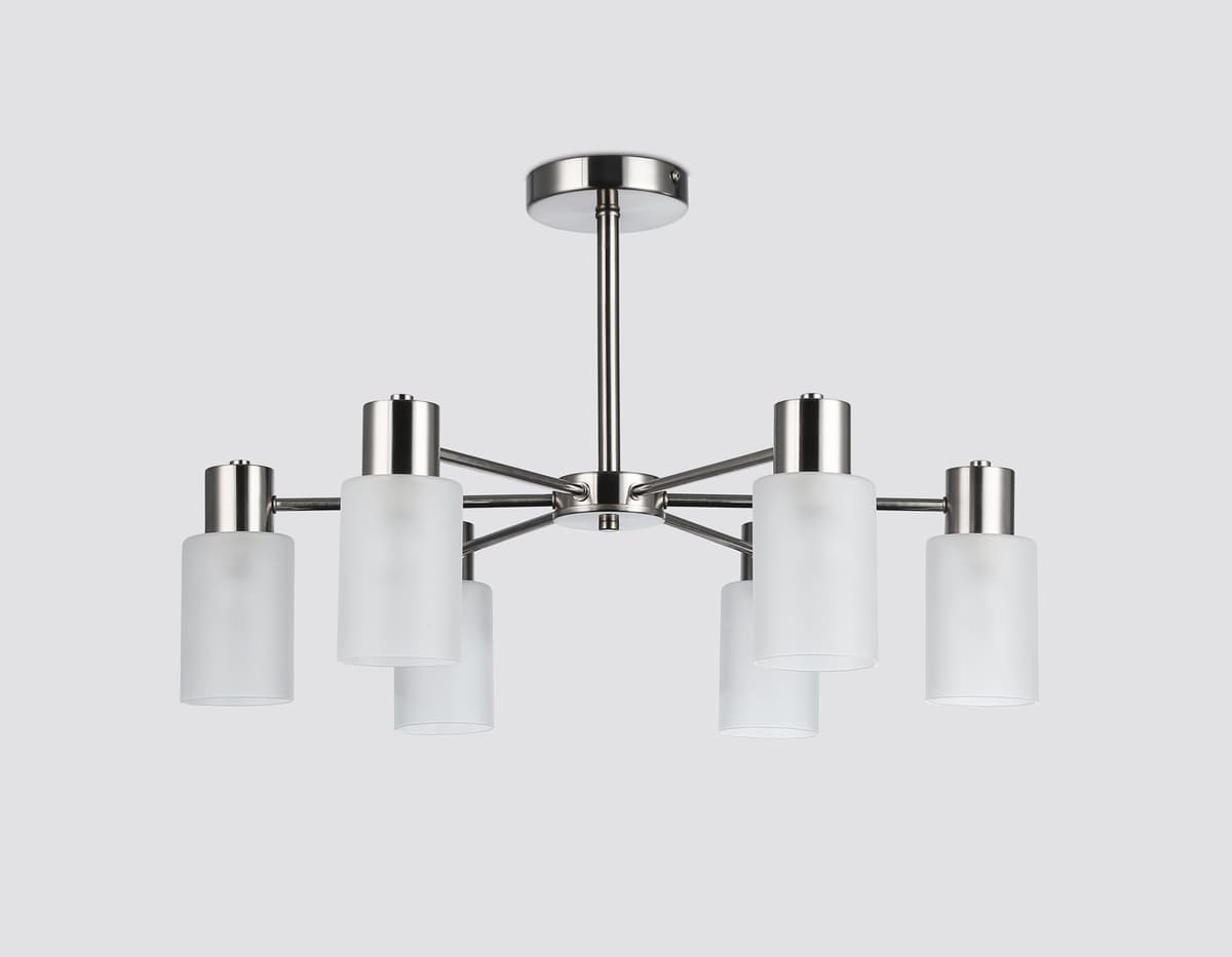 TR9572/6 SN сатин E14*6 max 40W 620*620*385