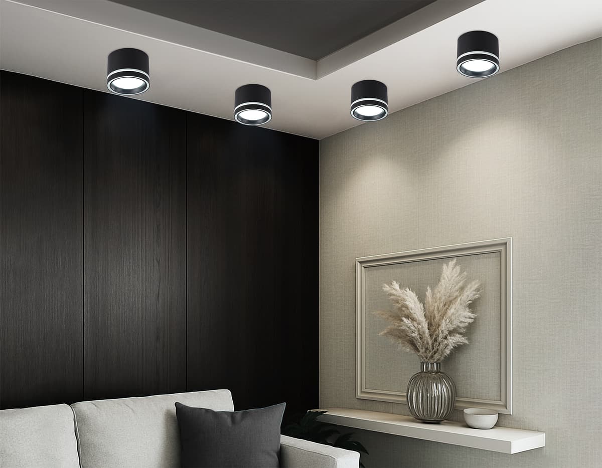 TU5531 BK черный IP20 GX70 D120*87