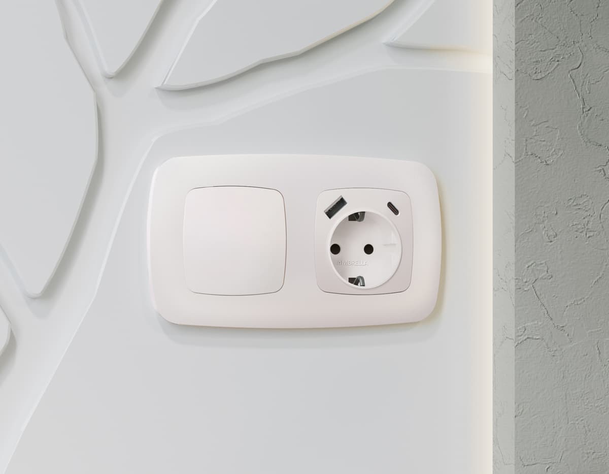 Комплект суппорта универсального OMEGA Жемчуг QUANT (OP2160, VM240)