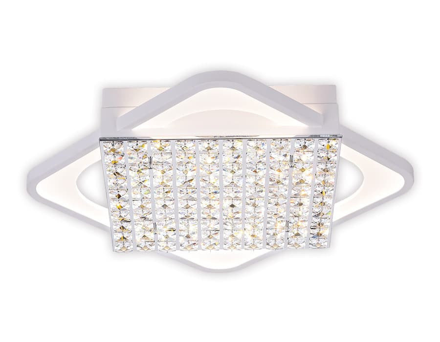 FA124 WH белый 104W 510*510*110 (ПДУ РАДИО 2.4)