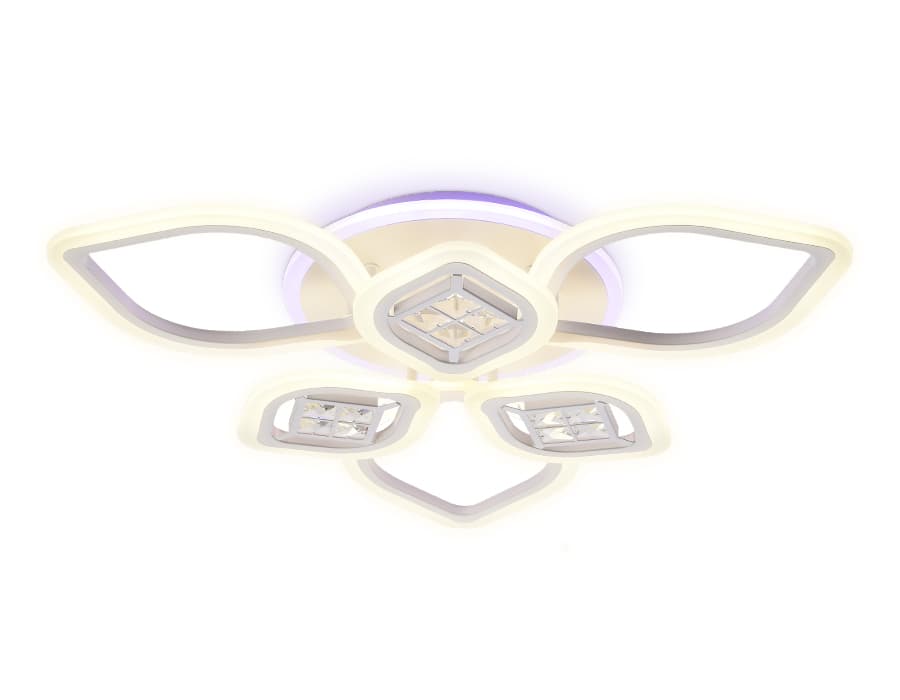 FA282/3+3 WH белый 116W 660*600*120 (ПДУ РАДИО 2.4G)