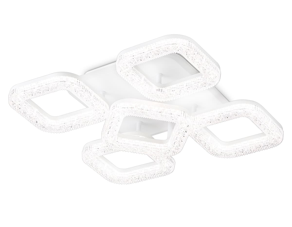 FA3914/4+1 WH белый 80W 3000K/4200K/6400K 380*380*110 (ПДУ РАДИО 2.4G)