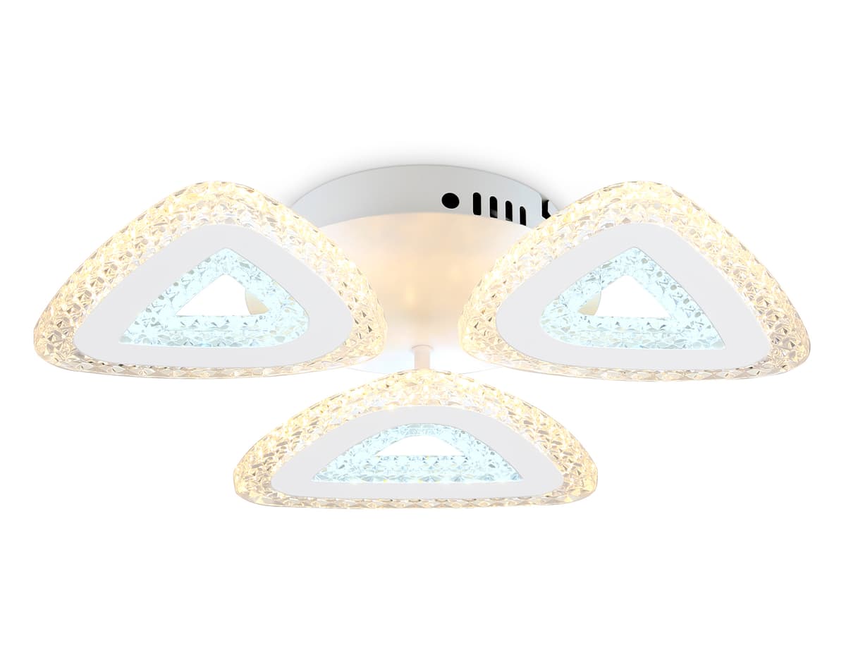 FA4018/3 WH белый 62W 3000K+6400K/4200K/6400K+3000K D420*85 (ПДУ ИК)