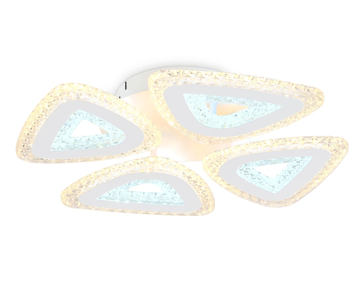 FA4019/4 WH белый 82W 3000K+6400K/4200K/6400K+3000K D420*85 (ПДУ ИК)