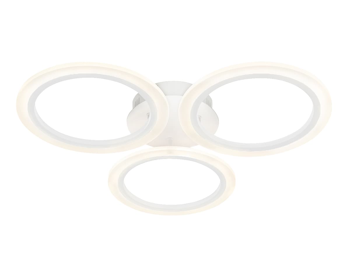 FA4052/3 WH белый 4200K/3000/6400K 51W D580*80 (ПДУ ИК)