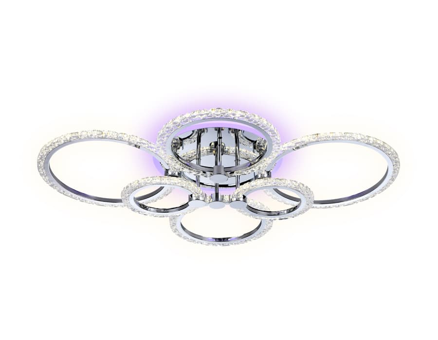 FA413/4+2 CH хром 132W 840*600*120 (ПДУ РАДИО 2.4G)