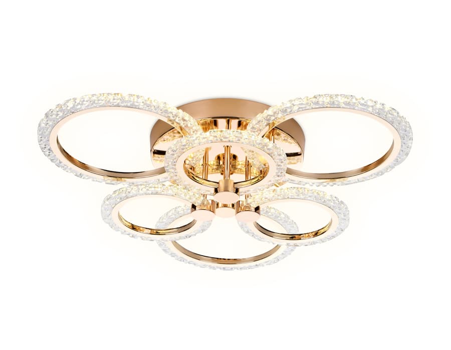 FA418/3+3 GD золото 90W 580*540*120 (ПДУ РАДИО 2.4G)