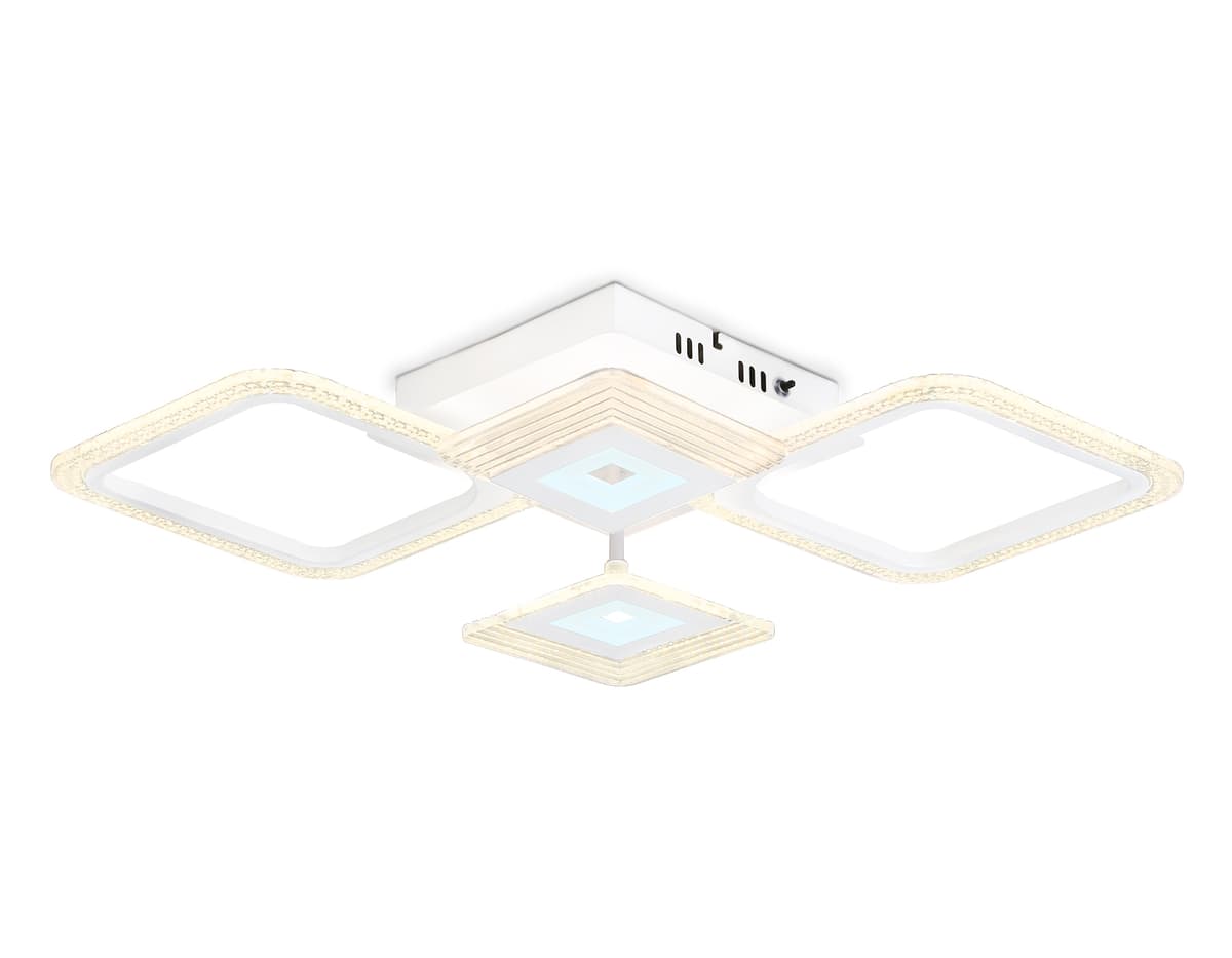 FA4281/4 WH белый 56W 3000K+6400K/4200K/6400K+3000K 525*525*75 (ПДУ ИК)