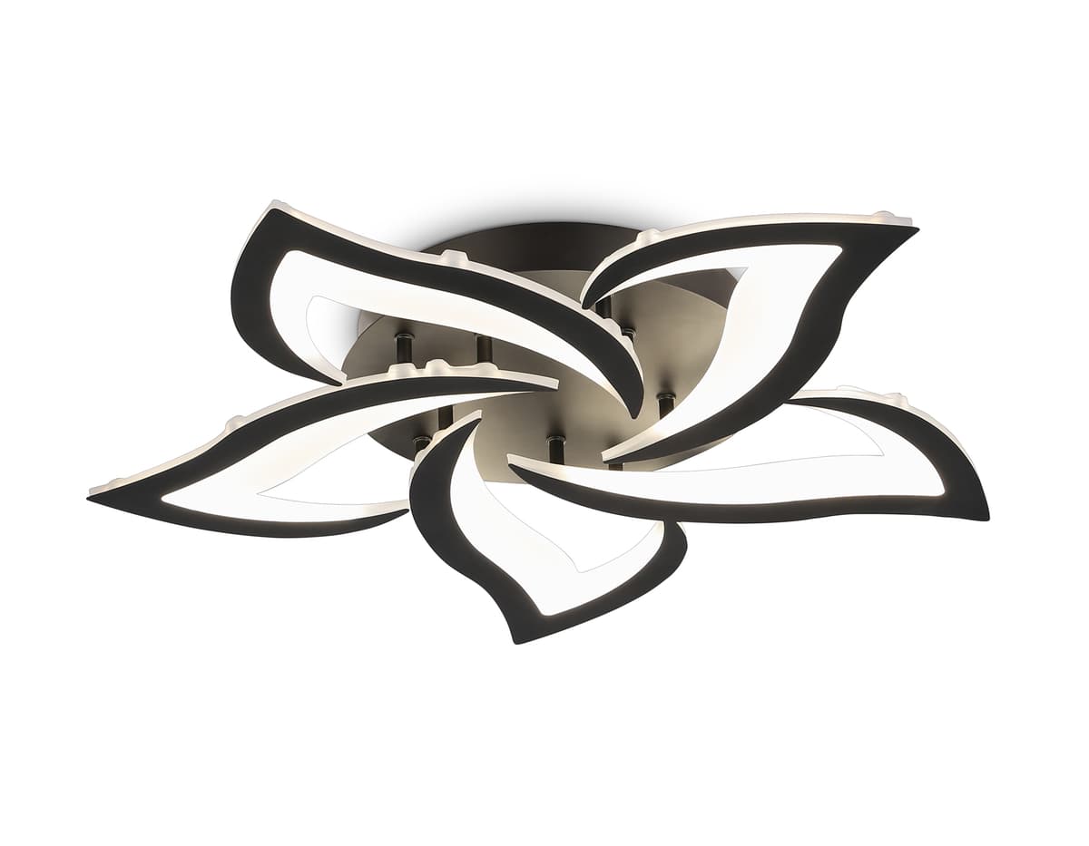 FA4472/5 BK черный 56W 3000K/4200K/6400K D640*80 (ПДУ ИК)