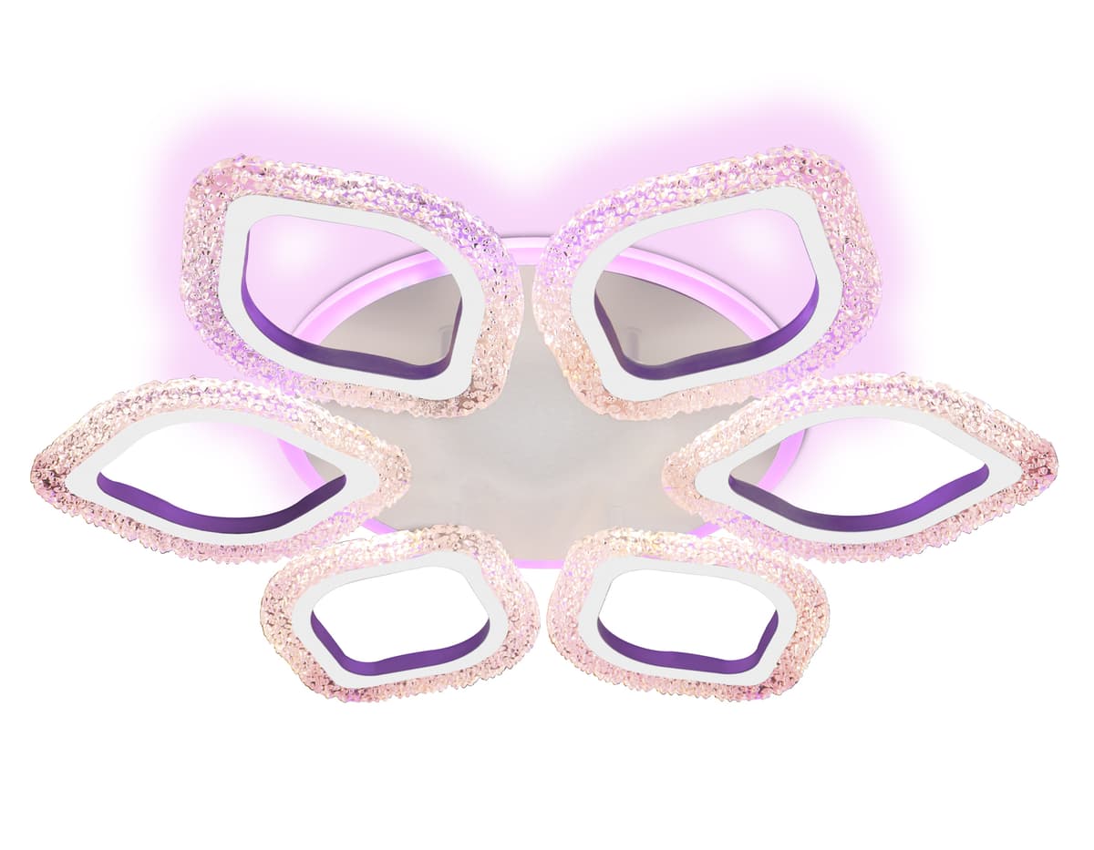 FA4503/6 WH белый 90W 3000K+BL/4200K+PU/3000K+6400K D560*75 (ПДУ ИК)