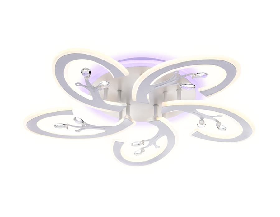 FA512/5 WH белый 120W 610*580*80 (ПДУ РАДИО 2.4G)