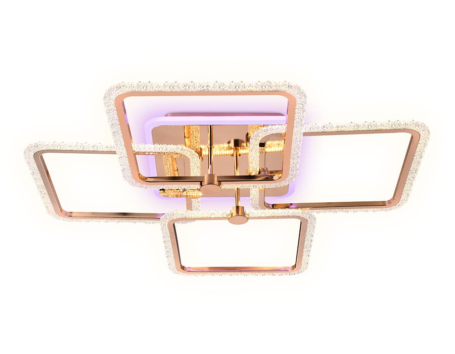 FA538/4 GD золото 148W 660*660*130 (ПДУ РАДИО 2.4G)