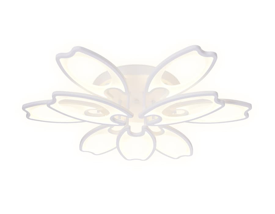 FA579/6+3 WH белый 162W 700*640*120 (ПДУ РАДИО 2.4G)