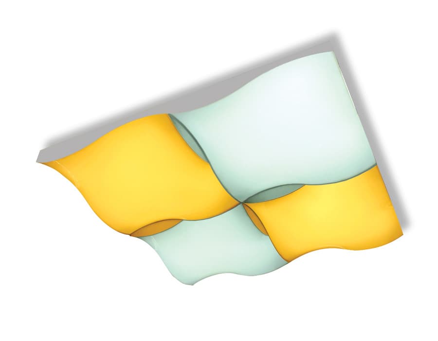 FP2354 WH белый 144W 540*540*90 (ПДУ РАДИО 2.4)