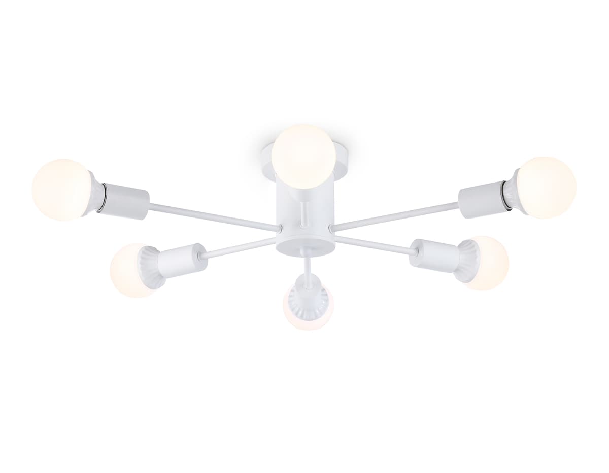 TR80401/6 WH белый E27/6 max 60W D780*150