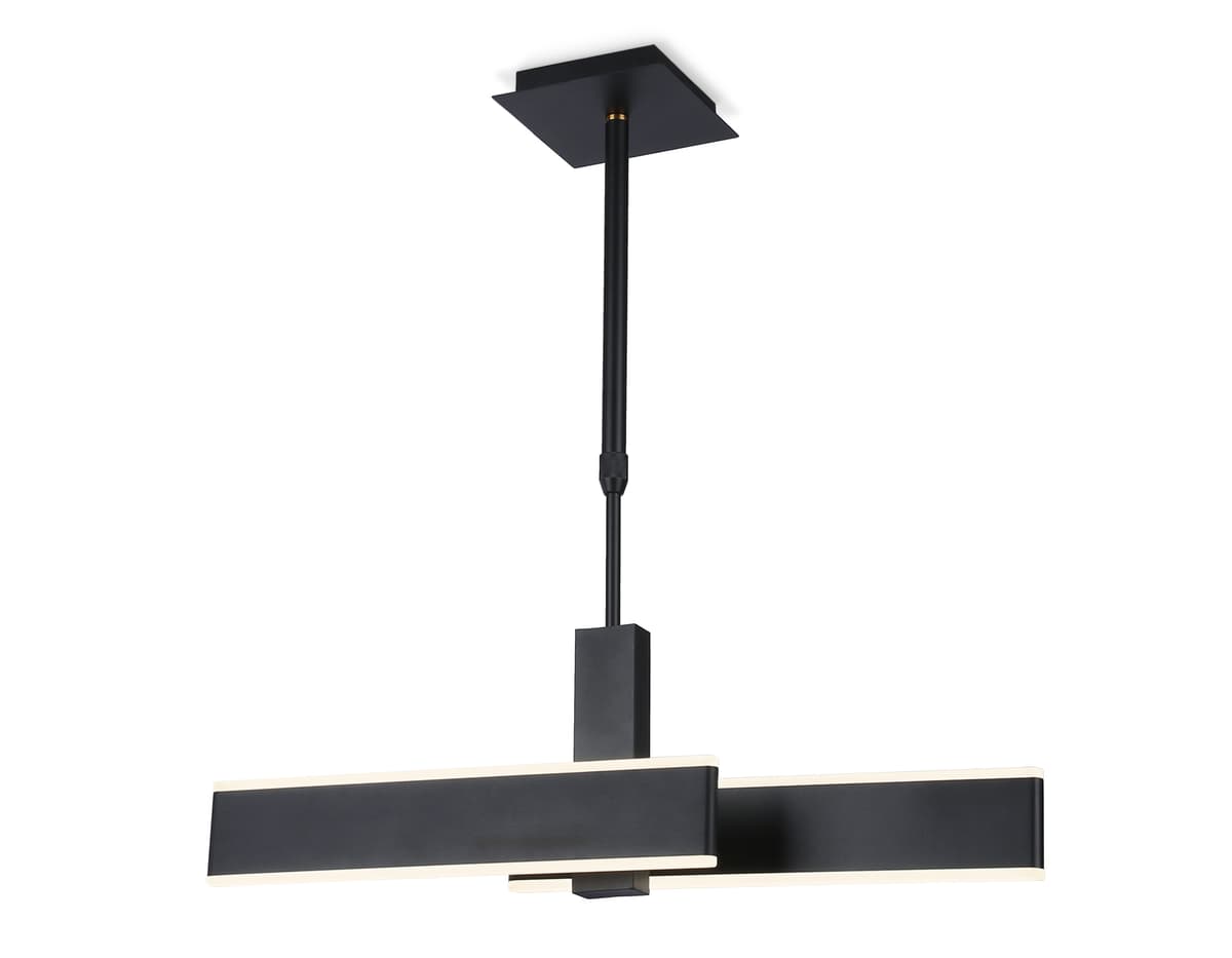 FA6667 BK черный 42W 3000K-6400K 640*30*900 (Без ПДУ)