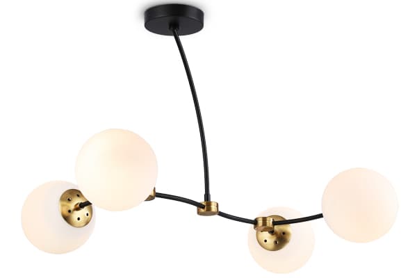 TR2544/4 BK/SB черный/бронза E27/4 max 60W 700*450*450