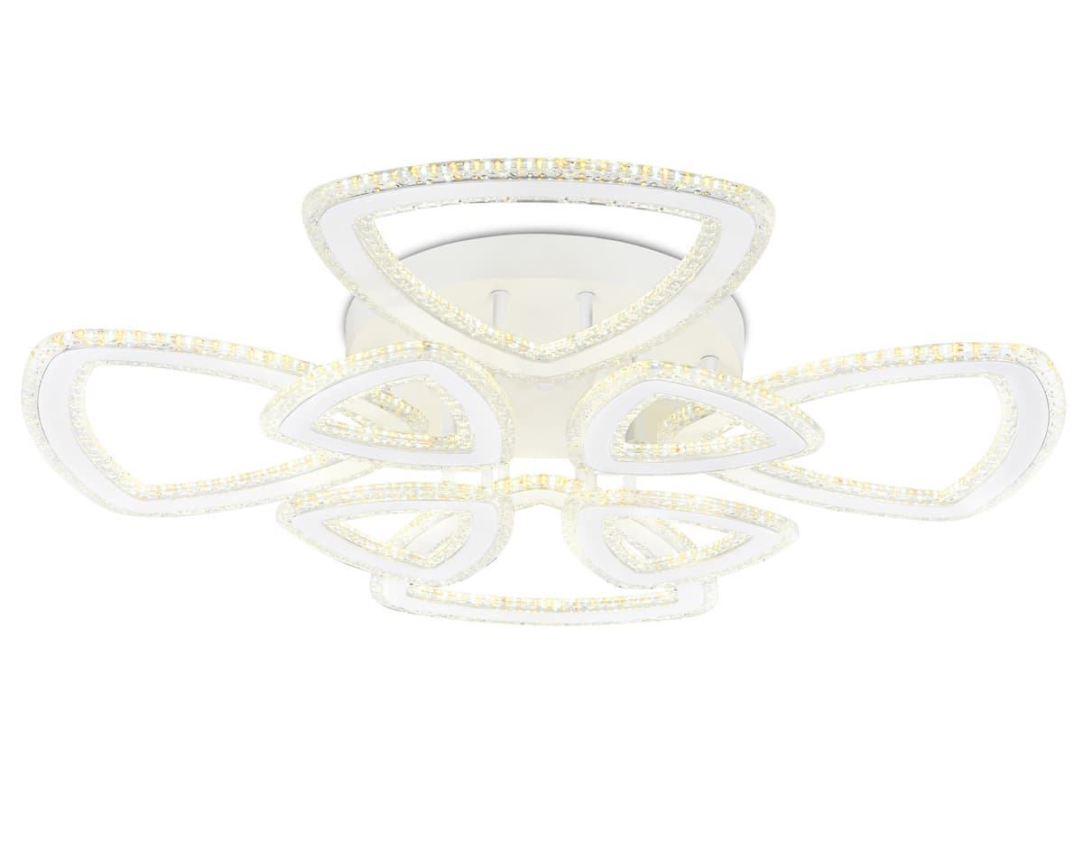 FA8863/4+4 WH белый 182W 3000K+6400K/3000K/6400K/4200K+4200K 740*740*130 (ПДУ РАДИО 2.4G)