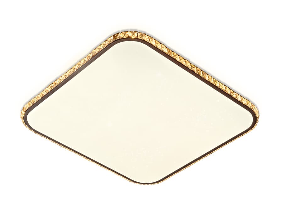 FF76 WH/CF белый/кофе 72W+30W 490*490*60 (ПДУ ИК)