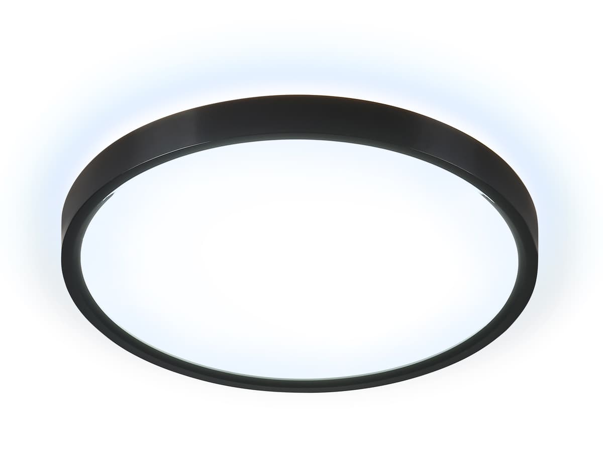 FZ3050 BK черный IP44 24W+10W 6400+6400К D300*40 (Без ПДУ)