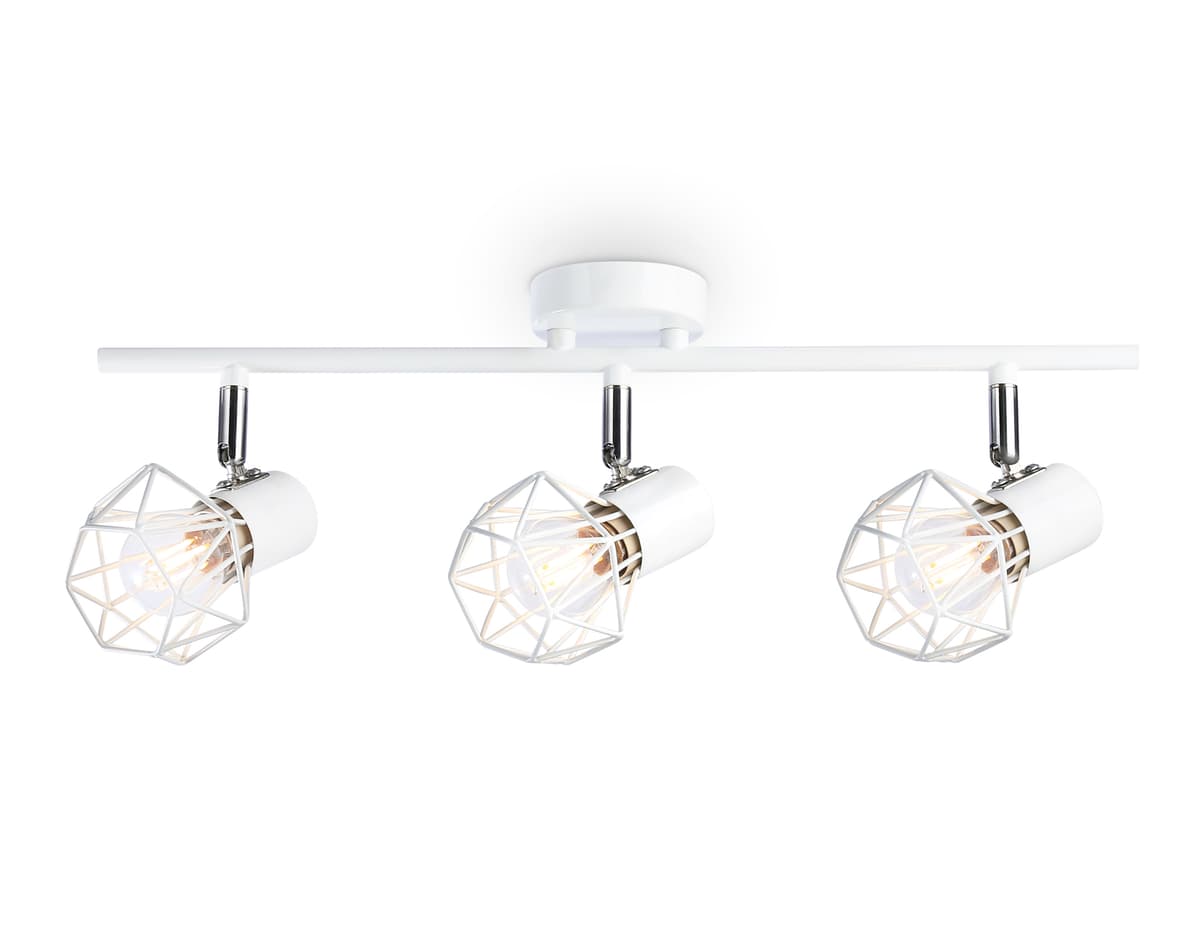 TR8631/3 WH/CH белый/хром E27*3 max 40W 460*91*175