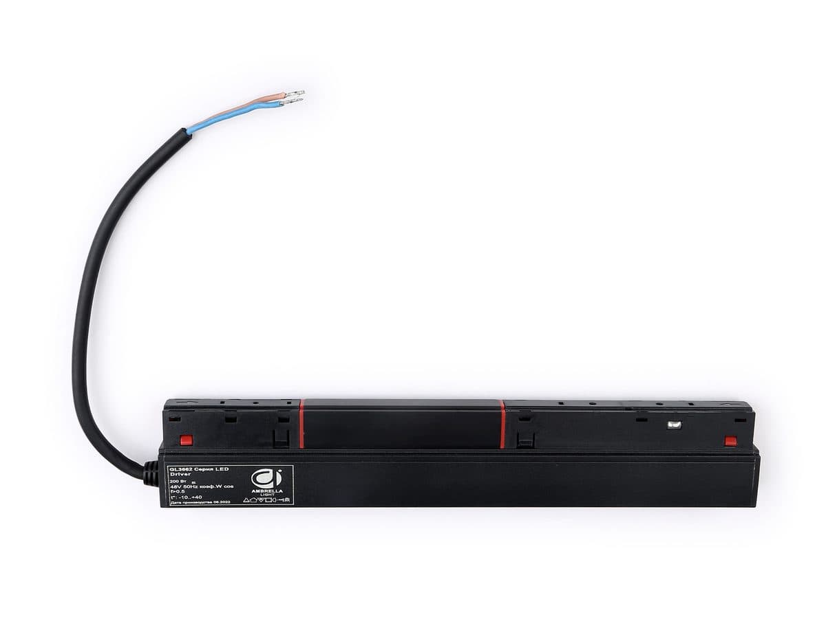 GL3662 BK черный блок питания внутренний IP20 200W 48V 260*45*23