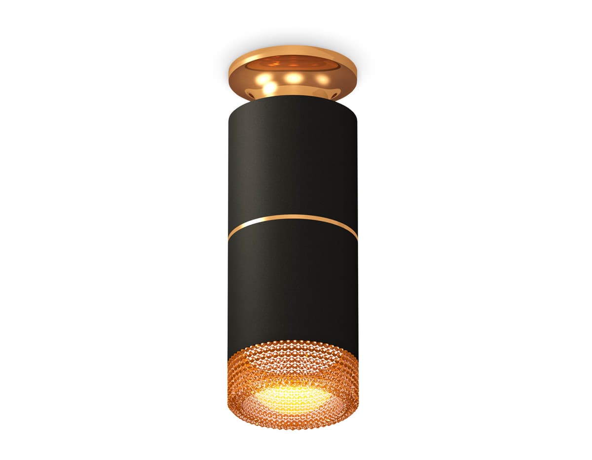 XS6302241 SBK/PYG/CF черный песок/золото желтое полированное/кофе MR16 GU5.3