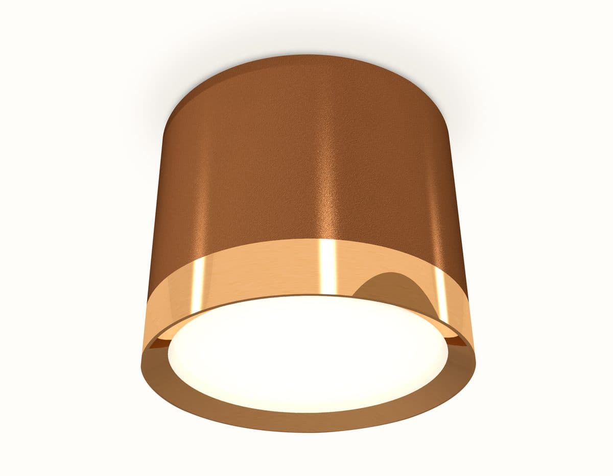 XS8117001 SCF/PYG кофе песок/золото желтое полированное GX53 (C8117, N8124)