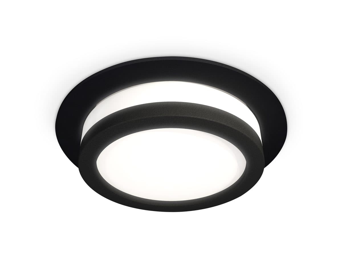 XC8051017 SBK/FR черный песок/белый матовый GX53 (C8051, N8415)