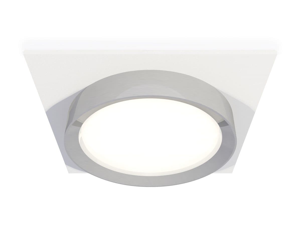 XC8061003 SWH/PSL белый песок/серебро полированное GX53 (C8061, N8118)