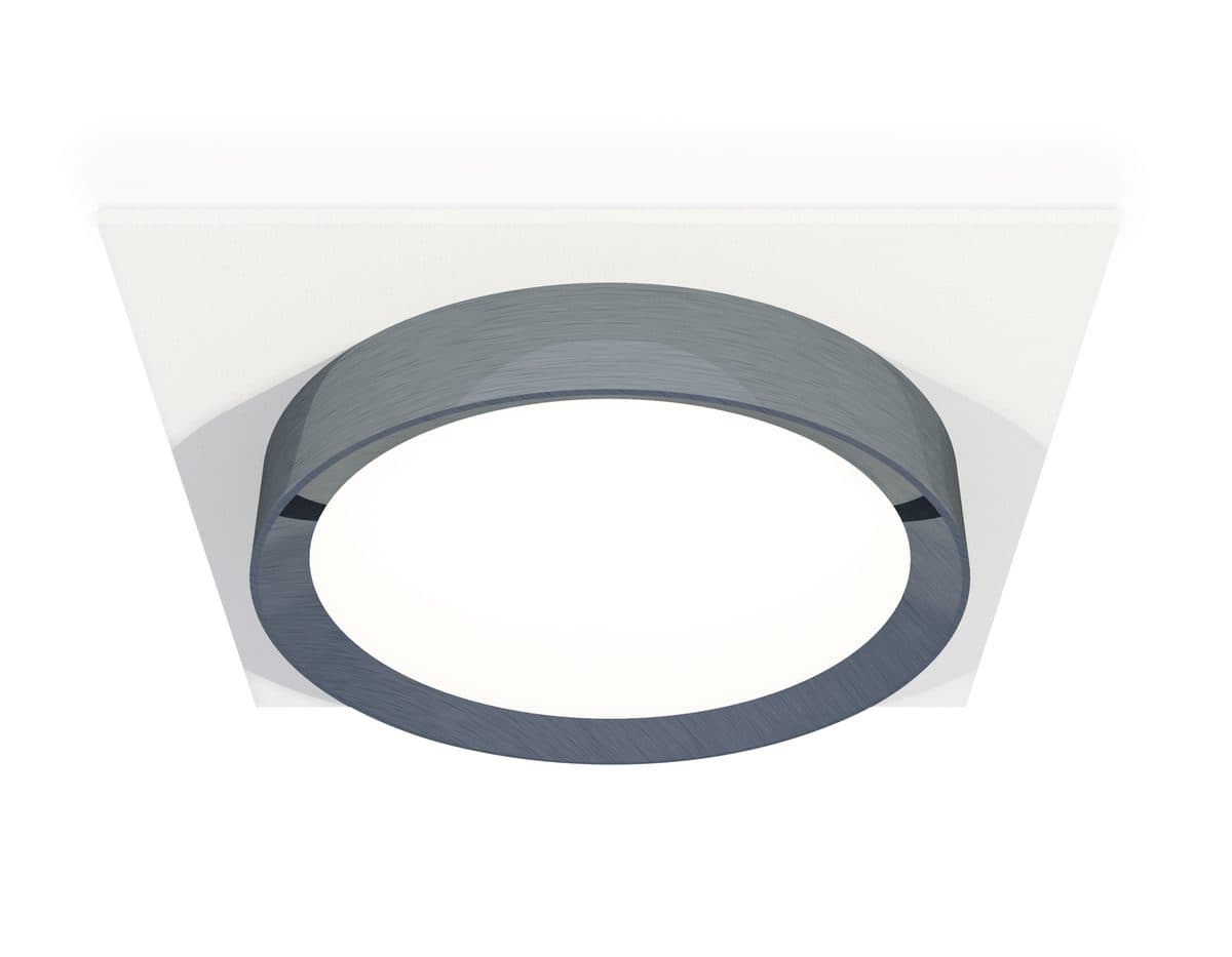 XC8061007 SWH/PPH белый песок/графит полированный GX53 (C8061, N8133)