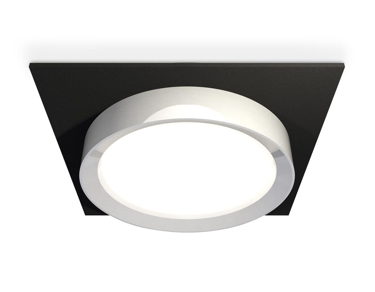 XC8062003 SBK/PSL черный песок/серебро полированное GX53 (C8062, N8118)