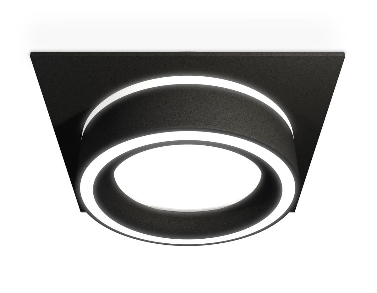 XC8062018 SBK/FR черный песок/белый матовый GX53 (C8062, N8434)