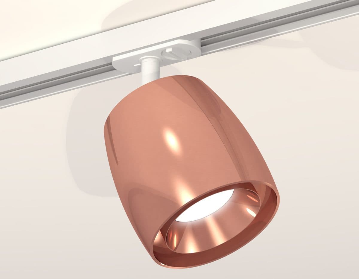 XT1144001 PPG/SWH золото розовое полированное/белый песок MR16 GU5.3 (A2536, C1144, N7035)