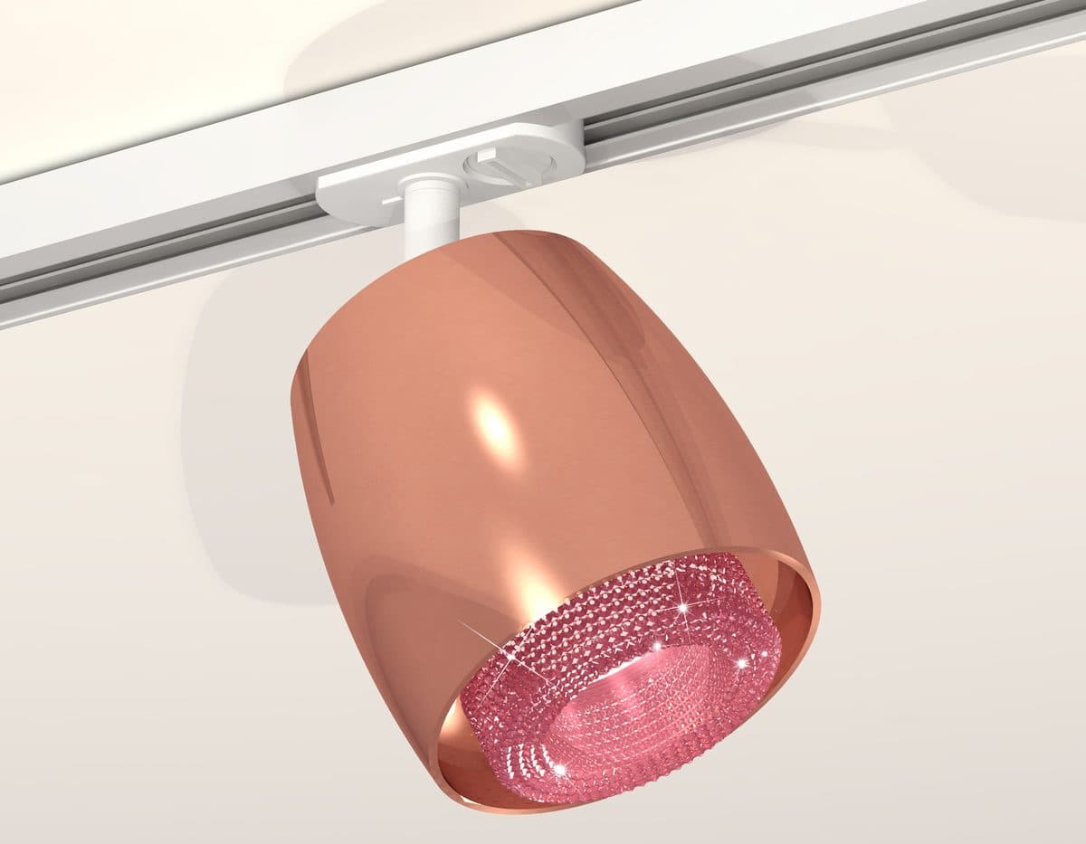 XT1144010 PPG/PI/SWH золото розовое полированное/розовый/белый песок MR16 GU5.3 (A2536, C1144,N7193)