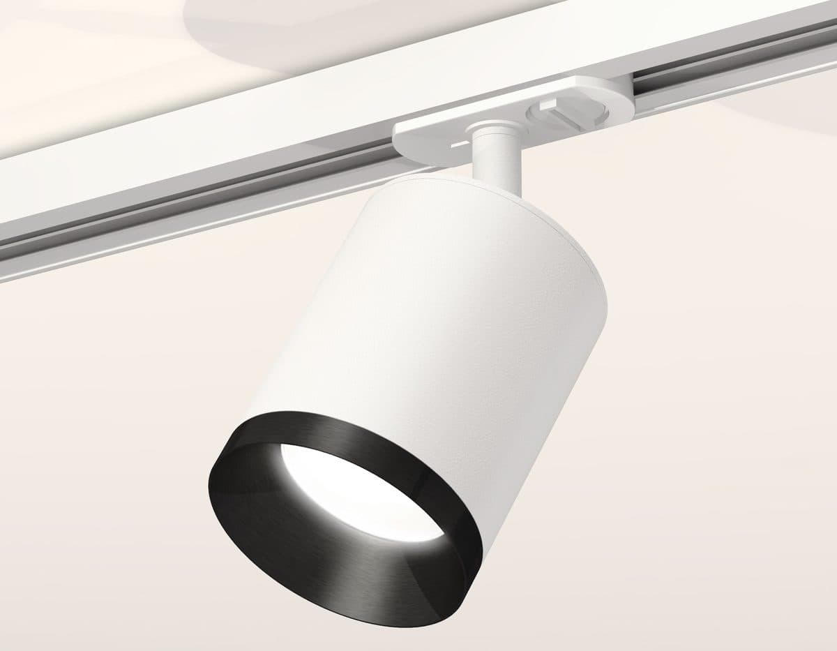 XT7421002 SWH/PBK белый песок/черный полированный MR16 GU5.3 (A2536, C7421, N7031)