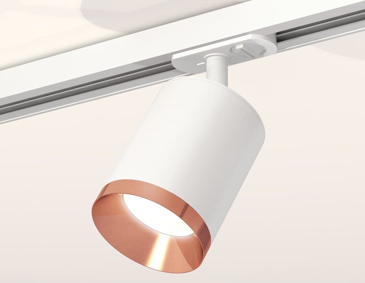 XT7421005 SWH/PPG белый песок/золото розовое полированное MR16 GU5.3 (A2536, C7421, N7035)