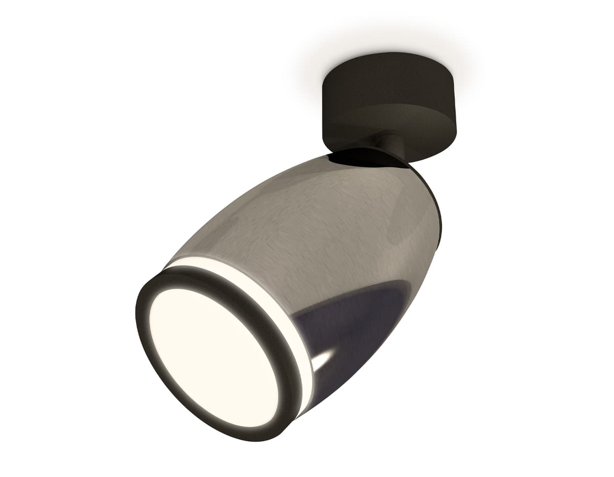 XM1123004 DCH/SBK/FR черный хром/черный песок/белый матовый MR16 GU5.3 (A2210, C1123, N7121)