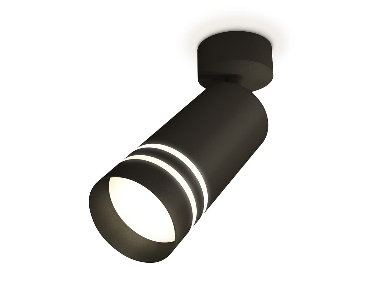 XM6323015 SBK/FR черный песок/белый матовый MR16 GU5.3 (A2210, C6323, N6236)