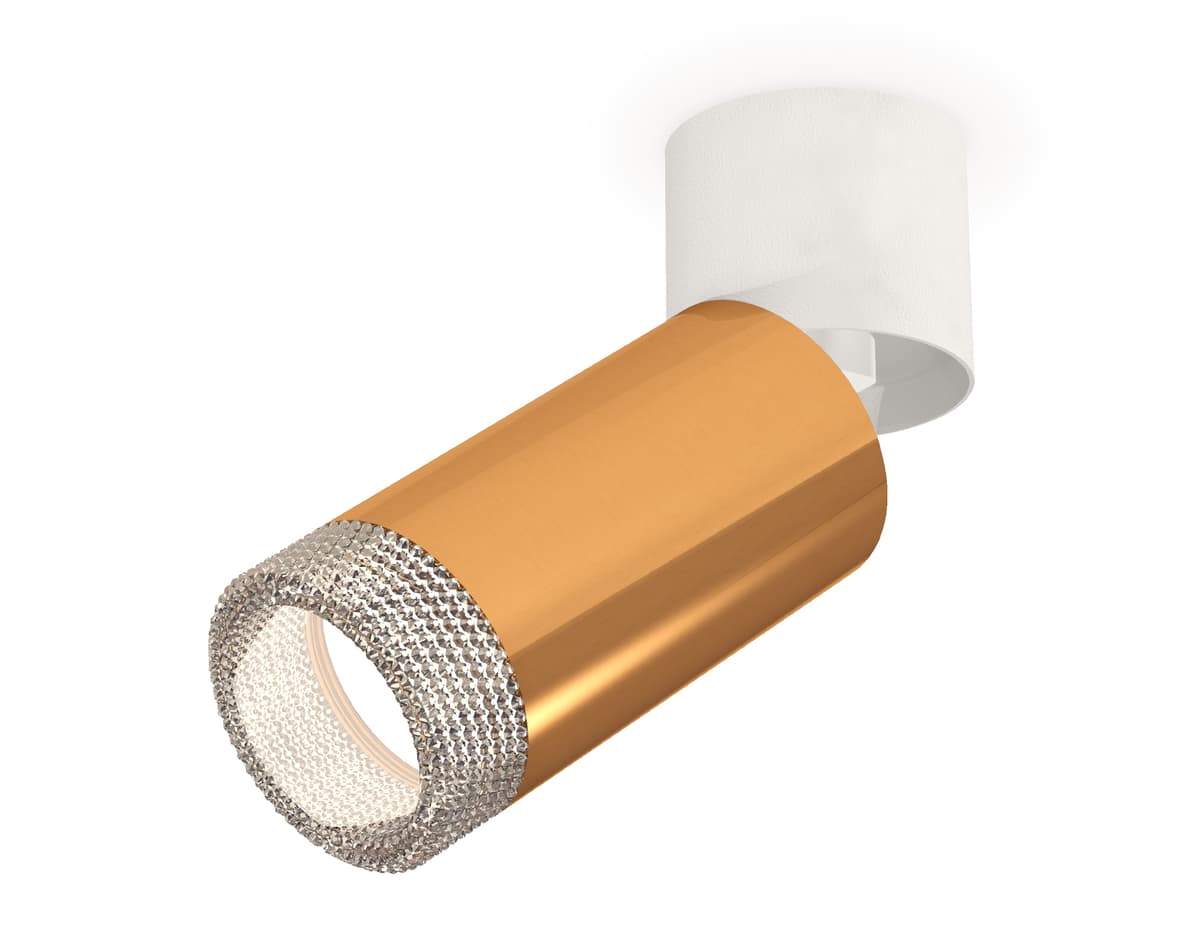 XM6327031 PYG/WH/CL золото желтое полированное/белый /прозрачный (A2220, C6327, N6150)