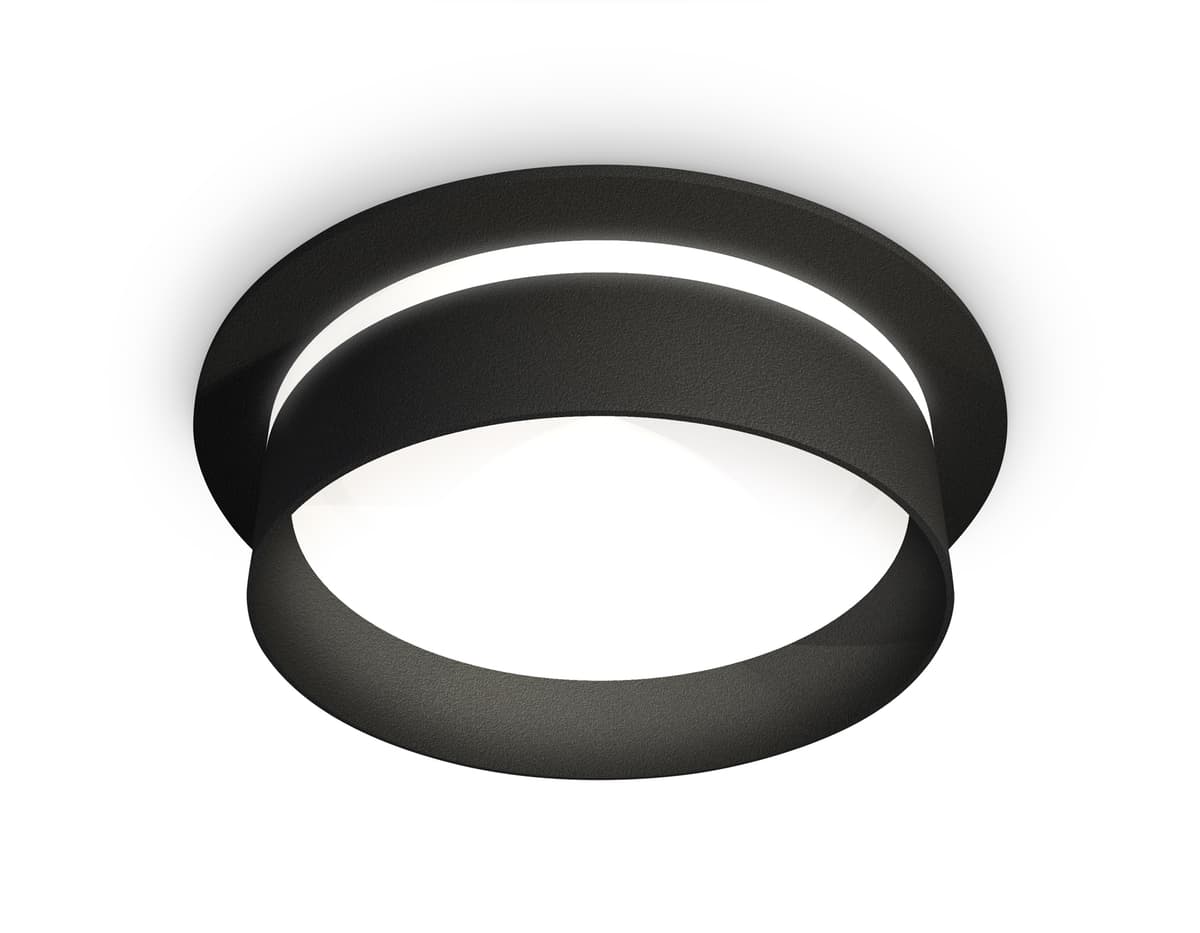 XC8051020 SBK/FR черный песок/белый матовый GX53 (C8051, N8462)