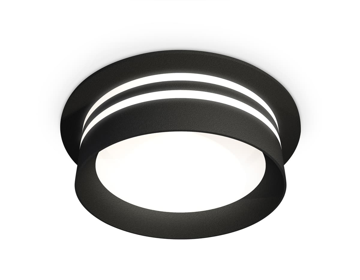 XC8051021 SBK/FR черный песок/белый матовый GX53 (C8051, N8478)