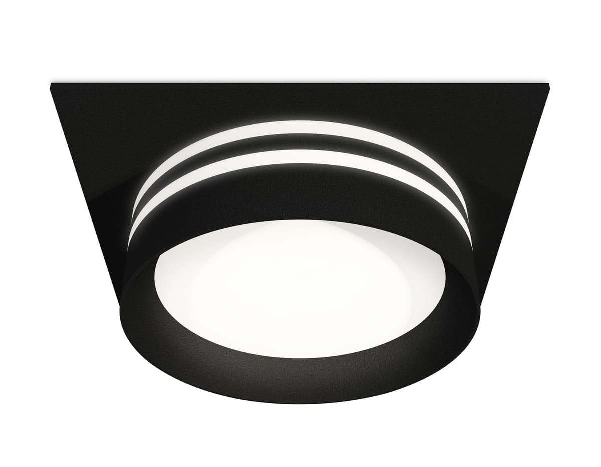 XC8062021 SBK/FR черный песок/белый матовый GX53 (C8062, N8478)