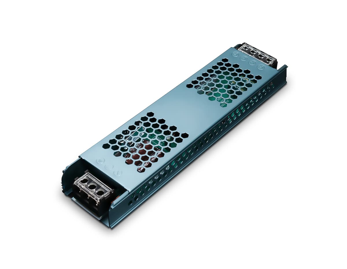 GS8910 блок питания 12V 300W 25A IP20 185-260V 208*50*23